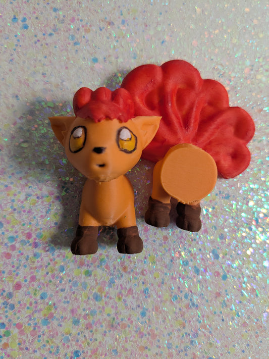 Fire Fox Heads or Tails Pin (1 pin)